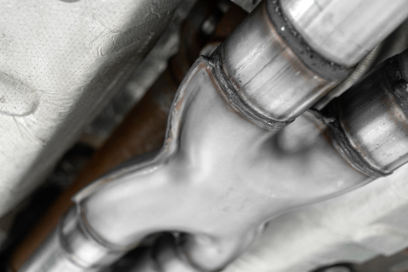 MBRP 2015-2024 Ford Mustang GT 5.0 T409SS 2.5" Resonator Delete X-Pipe