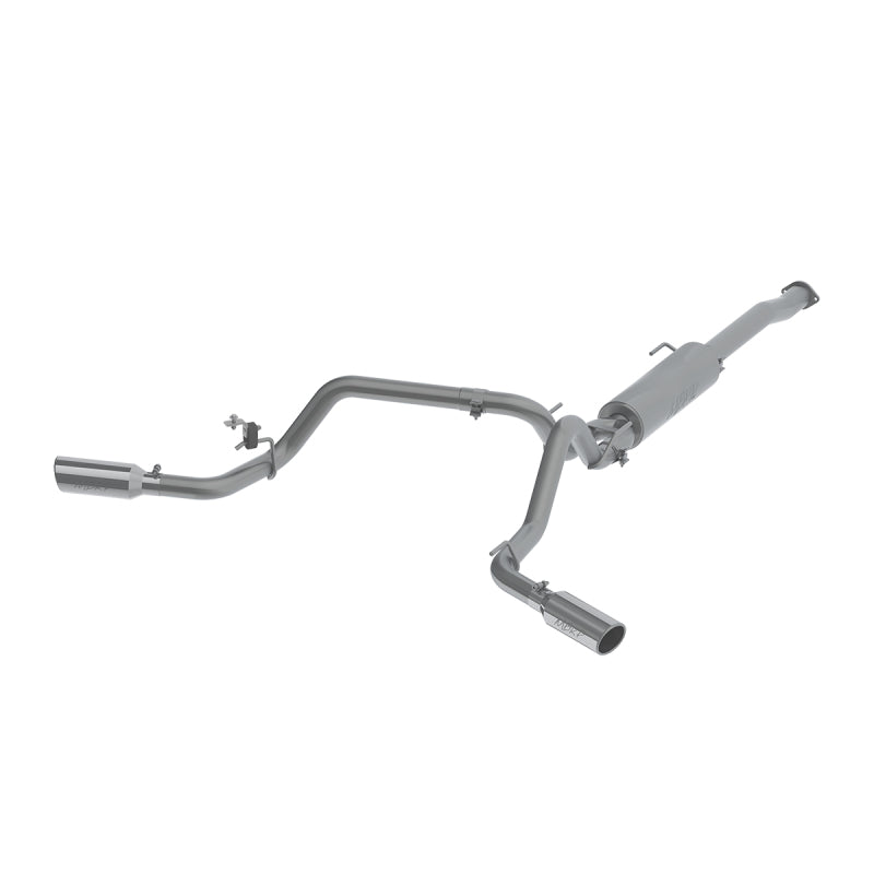 MBRP 2016-2023 Toyota Tacoma 3.5L T409 Catback Dual Split Exit w/ 4" Tips