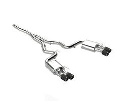 MBRP 2018-2023 Ford Mustang 2.3L 3" Active Catback w/ Carbon Fiber Tips