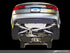 AWE Tuning Audi C7 A6 3.0T Touring Edition Exhaust - Dual Outlet Diamond Black Tips - AWE3015-33052