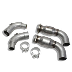 BBK 2015-2023 Ford Mustang GT 3" Short Mid Pipe Kit w/ Cats - BBK1816