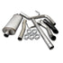 JBA 18-20 Jeep Gladiator JT 3.6L 304SS Single Rear Exit Cat-Back Exhaust