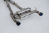 Invidia 2022-2023 Nissan Z 70mm Gemini Cat Back Exhaust - Rolled TI Tips