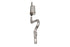 Corsa 18-21 Jeep Wrangler JLU 3.6L Sport 2.75in Cat-Back Exhaust w/ Turn Down Tip