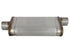 aFe MACHForce XP SS Muffler 3in Center Inlet / 3in Offset Outlet 18in L x 9in W x4in H Body