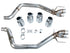 AWE Tuning 09-13 Chevrolet Corvette 6.2L Track Edition Axle-back Exhaust w/ Chrome Silver Tips