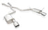 Stainless Works 18-19 Dodge Durango 6.4L Redline Catback Exhaust w/ Polished Tips