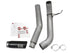 aFe LARGE BORE HD 5in DPF-Back SS Exhaust w/ Black Tip 2016 Nissan Titan 5.0L V8 (td) CC SB