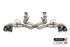 Corsa 20-23 Chevrolet Corvette C8 RWD 3in Valved Cat-Back Delete w/ NPP w/4.5in CF Polished Tips