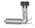 Gibson 87-96 Ford F-150 XL 4.9L 2.5in Cat-Back Super Truck Exhaust - Stainless