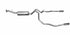 Gibson 00-01 Chevrolet Tahoe Base 4.8L 2.25in Cat-Back Dual Split Exhaust - Stainless