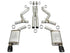 aFe MACHForce XP 3in 304 SS Cat-Back Exhausts w/ Black Tips 15-17 Ford Mustang GT V8-5.0L/V6-3.7L