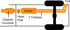 Gibson 15-18 Chevrolet Silverado 1500 LS 5.3L 3in/2.25in Cat-Back Dual Sport Exhaust - Aluminized