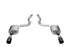 Corsa 24 Ford MustangGT Touring Axle-Back Ex.Sys 3.0in Dual Rear Exit w/4.5in Blk PVD StraightCutTip