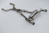 Invidia 2022-2024 Nissan Z 70mm Gemini Cat Back Exhaust - Rolled SS Tips