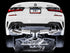 AWE Tuning 2019+ BMW M340i (G20) Resonated Touring Edition Exhaust - Quad Chrome Silver Tips