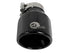 aFe MACH Force-Xp 409 SS Clamp-On Exhaust Tip 2.5in. Inlet / 4in. Outlet / 6in. L - Black