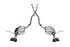 Corsa 11-21 Jeep Grand Cherokee Xtreme 2.5in Cat-Back Dual Rear Exit w/Twin 4in Black PVD Tips