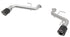aFe POWER MACH Force-Xp 2.5in Axle-Back Exhaust System 16-20 Chevy Camaro SS V8 6.2L - Carbon Fiber