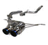 Invidia 2013-2018 Ford Focus ST N1 Titanium Tip Cat-back Exhaust