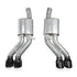 Stainless Works 22-25 Cadillac CT5-V Blackwing Axleback Exhaust - Black Chrome Tips