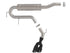 aFe Rebel Series 2-1/2in 304 Stainless Steel Cat-Back w/ Black Tip Ford Maverick 22-26 L4-2.5L FWD