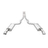 Stainless Works 2024 Ford Mustang GT Catback Dual Tips Legend Sound X-Pipe Performance Connect Exhaust