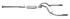Gibson 14-18 Chevrolet Silverado 1500 LTZ 6.2L 3.5in/2.25in Cat-Back Dual Split Exhaust - Stainless
