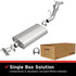 MagnaFlow BRE Exhaust Kit 97-06 Jeep Wrangler