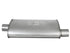 aFe Scorpion Replacement Alum Steel Muffler Double Layer 2-1/2in In/Out Center/Offset 18inL x9inW