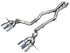 AWE 2023-2024 BMW G87 M2 Track Edition Exhaust w/ Chrome Silver Tips