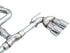 AWE 2022-2024 Volkswagen Golf R MK8 3" Track Catback w/ Chrome Silver Tips