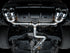 AWE 2022-2024 Volkswagen Golf R MK8 3" Track Catback w/ Chrome Silver Tips