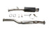 HKS 2002-2007 Subaru WRX/2004-2007 STi Carbon-Ti Catback Exhaust