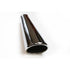 JBA 2in x 4in x 11in Rolled Stainless Steel Polished Chrome Trumpet Tip - Weld On