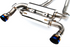 Invidia 2022-2024 Nissan Z 70mm Gemini Cat Back Exhaust - Single Layer TI Tips