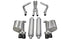 Corsa 11-13 Dodge Charger R/T 5.7L V8 Black Xtreme Cat-Back Exhaust