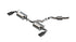 Borla 19-25 Toyota RAV4 Hybrid 2.25 S-Type Cat Back Exhaust - Black Chrome
