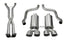 Corsa 2006-2008 Chevy Corvette 6.0/6.2L Xtreme Catback w/ Polished Tips