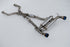 Invidia 2022-2023 Nissan Z 70mm Gemini Cat Back Exhaust - Rolled TI Tips