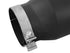 aFe 5in 304 Stainless Steel Exhaust Tip 5In x 7Out x15Lin Bolt-On Right-Blk