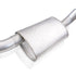 Stainless Works 62-67 Chevy Nova 3in Catback w/ X-Pipe Turbo Chambered Mufflers 3in Cores