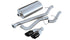 Corsa 99-06 GMC Sierra 4.8L V8 3in Cat-Back Single Side w Twin 4in Black Pro-Series Tips