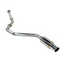Remark 22+ Subaru WRX (VB) R1 Spec Single-Exit Stainless Catback Exhaust (Resonated)