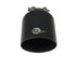 aFe Takeda 304 SS Clamp-On Exhaust Tip 2.5in. Inlet / 4.5in. Outlet / 7in. L - Black