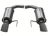 Roush 2015 Mustang V6 / EcoBoost Black Tip Axle Back Exhaust