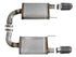 aFe MACH Force Xp SS Axle Back Exhaust System w/ Carbon Fiber Tips 15-17 Ford Mustang GT V8-5.0L