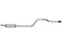 aFe MACH Force-Xp Axle-Back Hi-Tuck Exhaust System w/Black Tip 18-19 Jeep Wrangler (JL) V6 3.6L