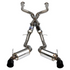 Invidia 2022-2024 Nissan Z 70mm N1 Cat Back Exhaust - Black Tips