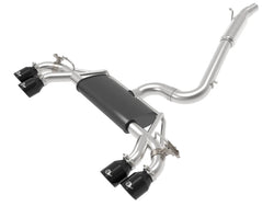 afe 2015-2019 Volkswagen Golf R 2.0L 304 SS Catback Exhaust w/ Black Tip